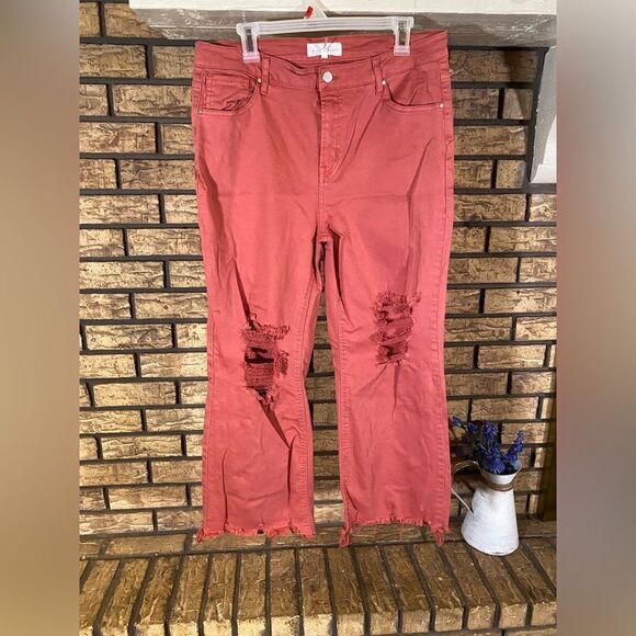 ‎Red Risen Jeans - Picture 1 of 7